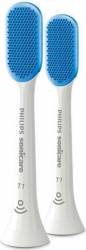Perii pentru limba Philips HX807201 Pentru periute de dinti Sonicare Alb 