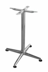Picior baza pentru blat patrat rotund crom clasic 