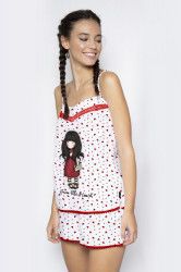 Pijama dama cu maiou Gorjuss - From the Heart scurta bumbac L 