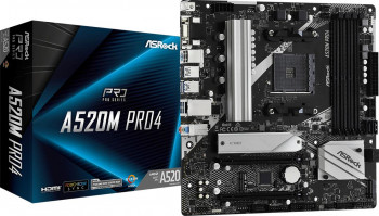 Placa de baza ASRock A520M PRO4, AMD A520, AM4, mATX placi de baza