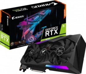 Placa video Gigabyte AORUS NVIDIA GeForce RTX 3070 MASTER 8GB GDDR6 2‎56-bit