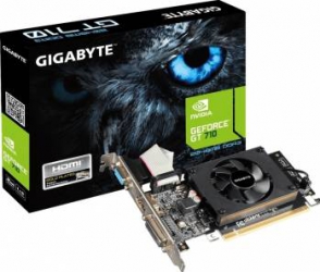 Placa video GIGABYTE GeForce GT 710 2GB DDR3 64Bit 