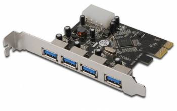Placa PCI EXPRESS - USB 3.0 4 porturi Digitus 