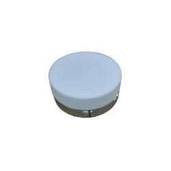 Plafoniera Rotunda Saten 25Cm E27 Geam+Met Mod 135