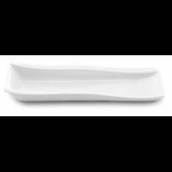 Platou adanc din portelan 37x14cm colectia VALENCIA