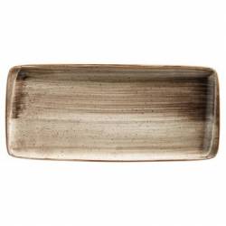 Platou dreptunghiular din portelan BONNA colectia TERRAIN 34x16cm MN010143 