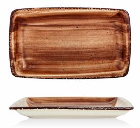 Platou dreptunghiular GURAL colectia BROWN 29x17cm 