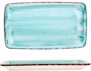 Platou dreptunghiular GURAL colectia TURQUOISE 24x14cm 