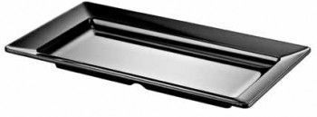 Platou melamina servire dreptunghiulara RAKI BONO BLACK 40x71x1cm 