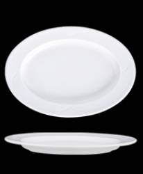 Platou oval din portelan 39x27cm Colectia SATURN 