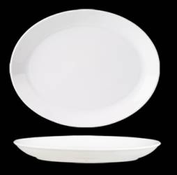 Platou oval LIDYA din portelan 37x28cm LDY37KY 
