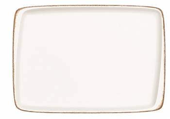 Platou portelan dreptunghiular BONNA colectia RETRO 36x25cm 