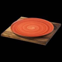 Platou rotund lemn pentru servit pizza BONNA ACACIA 33x1 7cm 