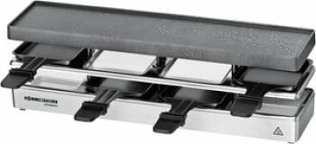 Plita dubla Rommelsbacher Ceran TouchControl 3400W 9 nivele de putere Afisaj LED Otel inoxidabil 