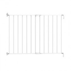 Poarta de siguranta extensibila Noma 62-102 cm metal alb N93361 