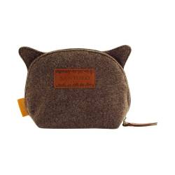 Portofel brodat mic Book Owls 