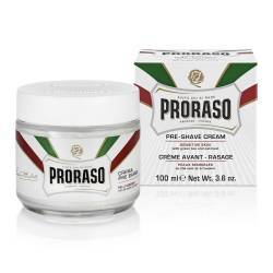Pre Shave Cream Proraso Sensitive cu ceai verde si ovaz 100 ml