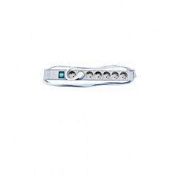 Prelungitor 19 7xSchuko+On/Off profil PVC 1 25U cablu 2m 