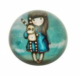 Presspapier Gorjuss Hush Little Bunny 