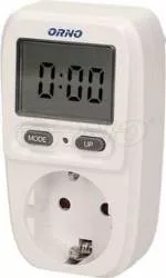 Priza inteligenta calculator de energie cu afișaj LCD Orno OR-WAT-419(GS)