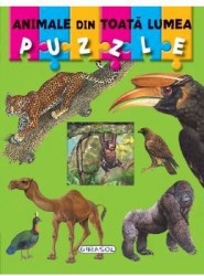 Puzzle. Animale din toata lumea 