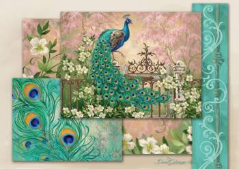 Puzzle 2000 piese - Jewel Of The Garden-DONA GELSINGER 