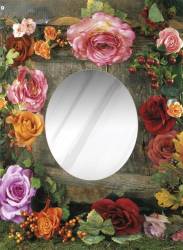 Puzzle 850 piese - Oglinda Rose beauty - ALBERTO ROSSINI 