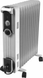 Radiator cu ulei ZASS ZR11SL 2500W 11 elementi 3 trepte Alb 