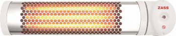 Radiator de perete cu quartz Zass ZQH 05 putere 1500 W trei trepte de incalzire unghi de inclinare reglabil la montaj 
