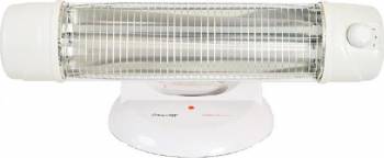 Radiator electric quartz Hausberg HB 8101 800W Alb 