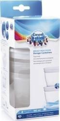 Recipient Canpol Pastrare Lapte sau Mancare 12204 4 buc. 