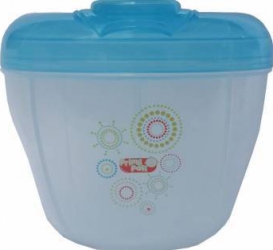 Recipient dozare lapte praf 3 compart capac rotativ r0539 bleu Primii Pasi 