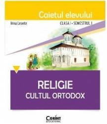 Religie cls 1 caiet sem 2 - Cultul Ortodox - Irina Leonte 