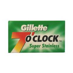 Rezerve lame de ras Gillette 7o clock Super Stainless 5 bucati 