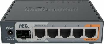 Router MikroTik RB760iGS 1 x USB 1 x SFP 1 x PoE