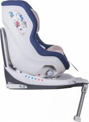 Scaun auto MOKKA rotativ 360 grade cu ISOFIX 0-18 kg Navy Coletto 