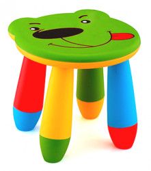 Scaun URSULET pentru copii MN014305 culoare verde 