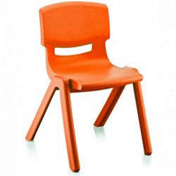 Scaunel copii after school DJAMBO 34x42x58cm orang 