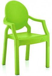 Scaunel gradinita PIGLET cu brate pentru copii VERDE 