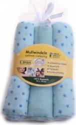 Servetele bumbac 70X70cm 3 buc BLEU GRUENSPECHT 167-V2 