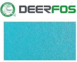 Set 100 buc DEERFOS SA331 BLUE dimensiuni 70x125 mm granulatie 280 fasii abrazive coli de slefuit prindere arici tip scai/velcro 