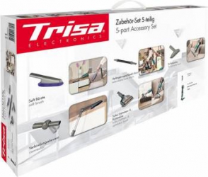 Set 5 accesorii pentru aspiratoare Trisa Luxury Box 9478.98 compatibile cu aspiratorul Trisa Quick Clean Professional