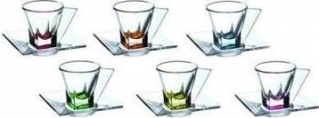 Set 6 Cesti Espresso Colorate Fusion RCR