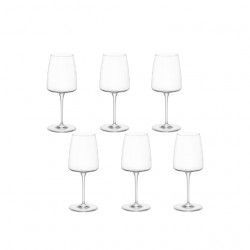 Set 6 pahare vin alb 378ml BORMIOLI HEXIO 