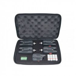 Set avertizoare wireless si receptor Baracuda RF1118 culoare negru 4 bucati