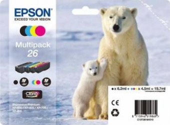 Set cartuse Epson 26 Multipack 