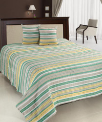 Set Cuvertura Pat Dublu Heinner Home 200X220CM Verde 