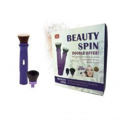 Set pensula Beauty Spin electronica pentru make up mov 
