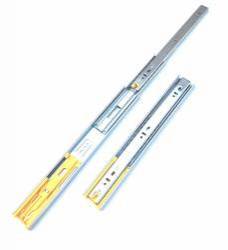 Set 2 glisiere pe bile cu amortizare si extragere totala 400 mm