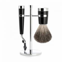 Set de barbierit Muehle aparat ras Mach3 pamatuf par bursuc maner rasina S181M146M3 